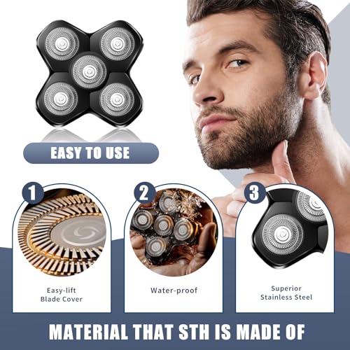 FX8010G Replacement Blades for BaBylissPRO FX870, FX890, FX825, FX673 Clippers, DLC Replacement Fade Blade Compatible with Babyliss Clipper Blades,Gold