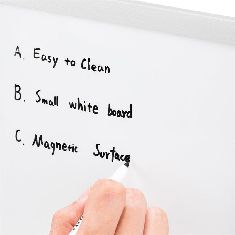 Magnetic Dry Erase Whiteboard for Refrigerator - Stain-Resistant Whiteboard for Walls & Notes