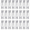 24 Pcs 8ml Portable Lip Gloss Tubes Container Empty Candy Shape Lip Balm Containers Refillable Cosmetic Tubes for Women Girls DIY Cosmetics