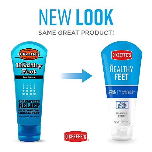 O'Keeffe's K0280004-6 Healthy Feet Foot Cream Tube (6 Pack), 3 oz