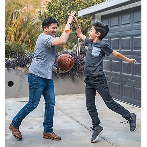 300PCS Basketball Motivational Tattoos Temporary for Kids - Basketball Baby Shower/Birthday Party Supplies Sports Party Goodie Bag Stuffers Favors Prize(24 Sheets)