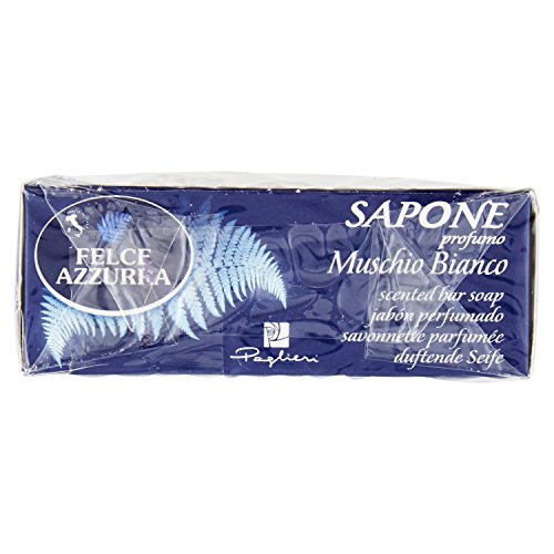 Felce Azzurra Blue Fern Moss Soap Gr.100, Pack of 3