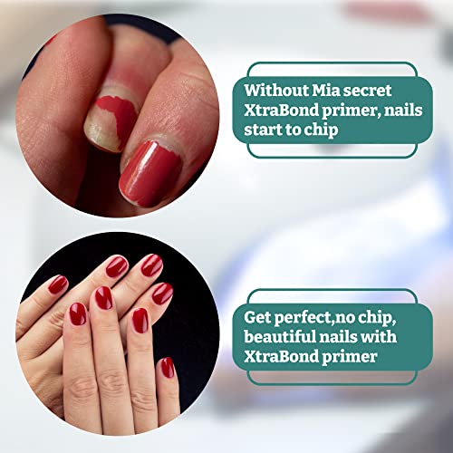 Mia Secret 3PCS No Burn Acid Free Primer Xtra Bond Acrylic Uv Gel 0.5 Fl Oz¡¦