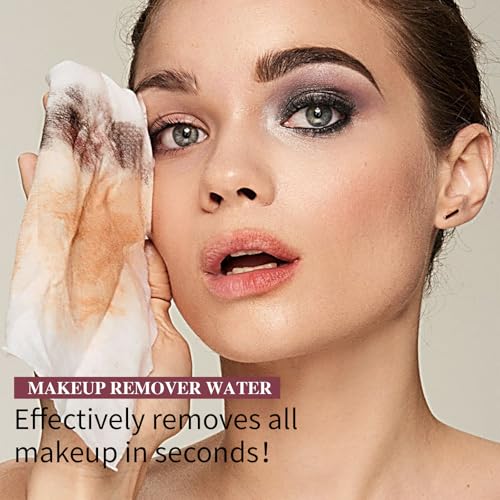 H2O Micellar Water - Makeup Remover Liquid For Eye, Lip & Face Makeup, Hydrating Facial Cleanser Non-Greasy Suitable for All Skin Types