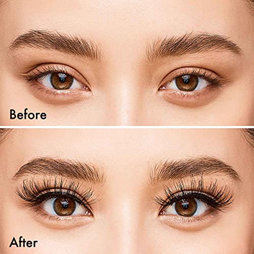 i?ENVY Remy False Eyelashes 3D Collection, Invisible Band, 100% Human Hair Lashes (3 Pack)