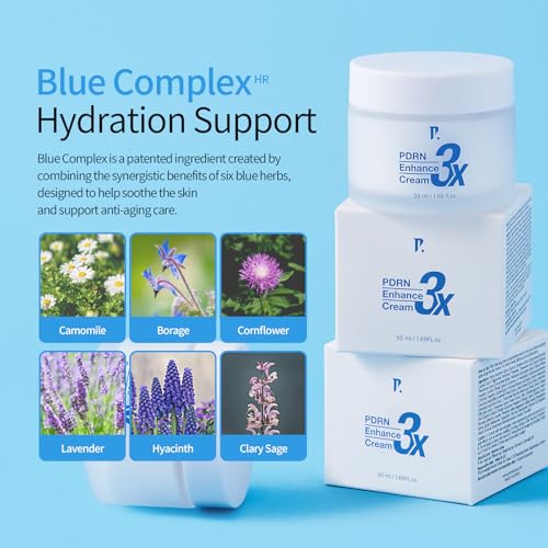 3X PDRN Enhance Cream | Korean Aesthetic Spa Barrier Recovery | 3rd Gen Vegan-Friendly PDRN | Tranexamic Acid 10,000ppm + Trehalose | Post-Treatment & Device Use Comfort | 1.69 fl.oz