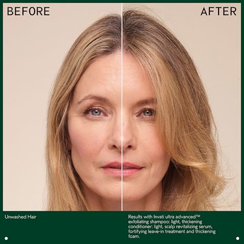Aveda Invati Ultra Advanced Thickening Conditioner Light | Step 2 of 4 | Reduces Hair Loss by 77% | for Fine to Medium Thinning Hair Types | Normal to Oily Scalp | 96% Naturally Derived*