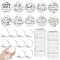 80 Pcs Mini Christian Compact Mirrors Bulk Christian Gifts for Women, Bible Verse Scripture Makeup Mirrors for Purse, Religious Gift for Women, Easter Church Party Favor, Sunday School Gifts