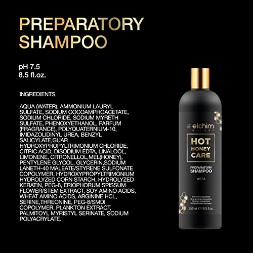 Elchim Hot Honey Care Preparatory Shampoo, 8.5 fl. oz.