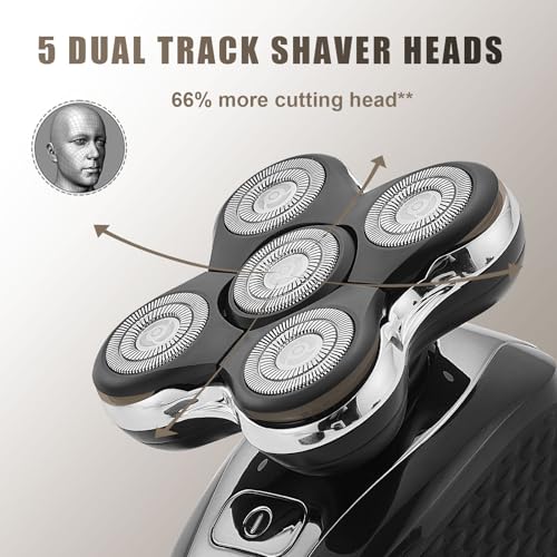 Shaver Replacement Head Compatible with Remington Electric Shaving Model SPR-XR7000,for Bald Men.(3packs)