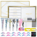 Lash Lift and Color Kit, Brow Lamination Kit with Color, DIY Eyelash Perm Curling for Voluminous Lashes and Brows, Home and Salon Use ? Libeauty