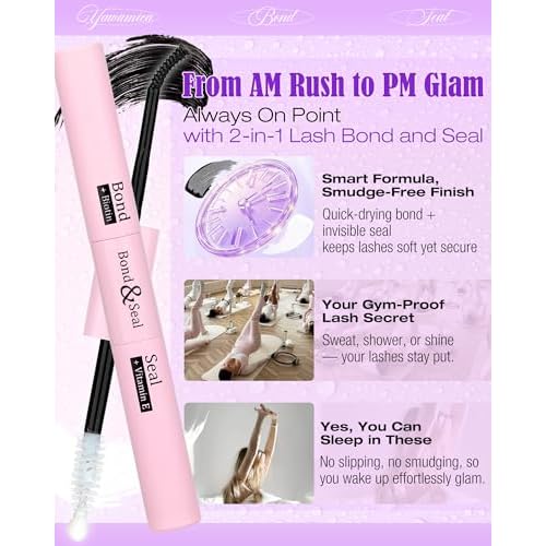 Spikes Lash Clusters Kit Wispy Manga Lash Clusters D Curl 10-18mm Anime Eyelash Clusters Fluffy Individual Lashes with Spikes DIY Lash Extension Kit with Bond and Seal and Lash Tweezers for Salon Look