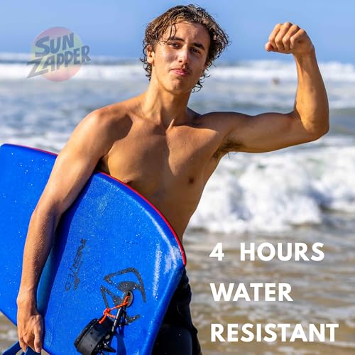 Sun Zapper Extreme Zinc Sunscreen Stick SPF 50+ Tan ? Water Resistant Mineral Sunscreen for Face, Zinc Oxide Surf Sunscreen Stick for Surfing and Water Sports, 15g (0.53 oz), Australian Made