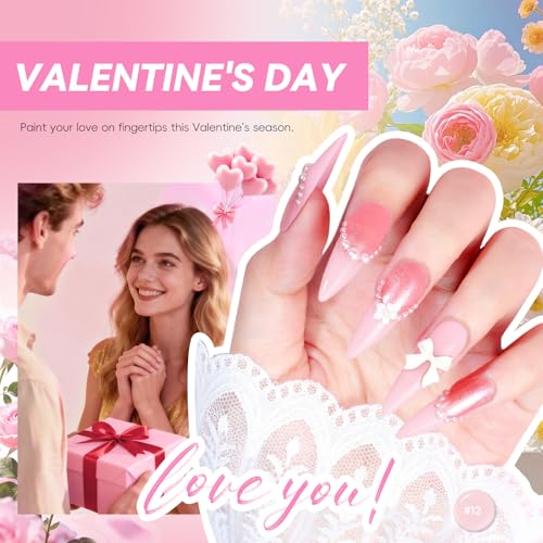 Peacecolor 83Pcs Gel Nail Polish Kit with U V Light and Drill, 56 Colors All Seasons Soak Off Gel Polish Set Cat Eye Gel with Matte/Glossy Glitter Base Top Coat Manicure Nail Kit Gifts for Women Girls