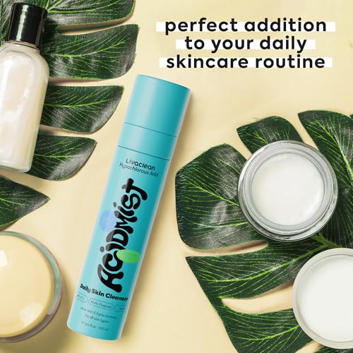 2 Pack Hypochlorous Acid Spray for Face & Body - 2 x 3.4 fl oz - Helps Reduce Redness and Breakouts - Multi-Purpose Travel Size Hypochlorous Spray - Topical Facial Skin Repair - pH-Balancing Toner