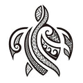 6 sheets Temporary Tattoos Tribal Turtles Polynesian Turtles Tortuga Samoan Maori Tortoise Arm Design for Men Temporary tattoo for Women Neck Arm Chest for Woman