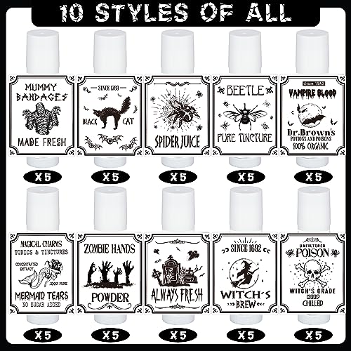 100 Pack Halloween Party Favors Gifts Bulk Spooky Skull Lip Balms Halloween Fall Thanksgiving Party Thank You Gifts Treat Bag Stuffers Supplies for Adults Women Men(100)