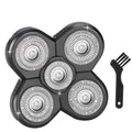 1 PCS Head Shaver Replacement Blades,Valentines Day Gifts for Him Mens Husband Dad - Birthday Gift Ideas for Dad, 5-Blade Shaver Heads for Bald and Face Hair with Cleaning Brush