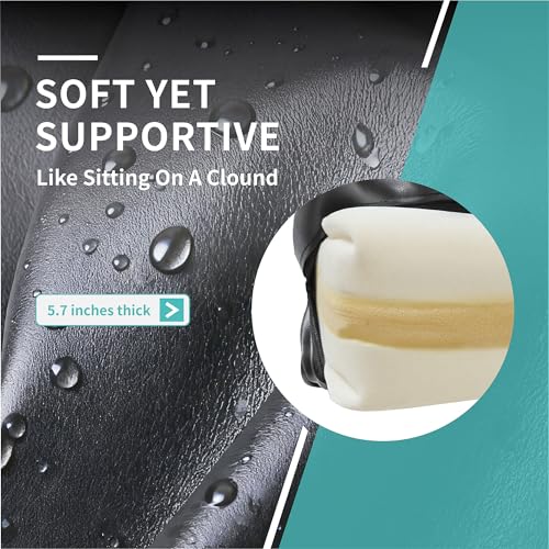 Salon Booster Seat for Kids Thick Cushioned Haircut Stool,Portable Salon Station Hair Cutting Sap Equipment(Black)