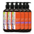 Natural Solution Body Wash, Made With Himalayan Pink Salt & Organic Lavender Oil, Purifying and Transforms The Even Driest Skin in Just One Shower, 17 fl oz (6 Count)
