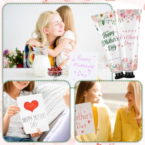 Loopeer 24 Pcs Mother's Day Hand Cream Gift Set - Bulk Gifts for Mom, Travel Size Lotion for Appreciation from Daughter or Son Mothers Day Gifts Bulk