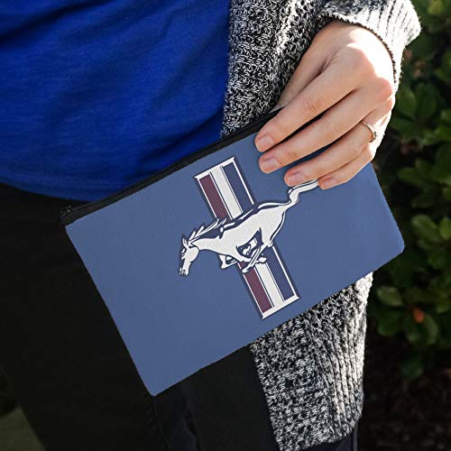Ford Mustang Logo Makeup Cosmetic Bag Organizer Pouch