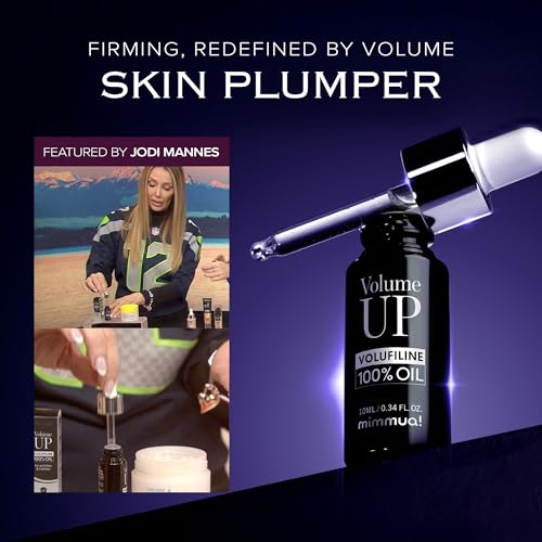 Volume UP Volufiline 100% Oil | Anti-Aging Wrinkle Filler | 100% Volufiline | Plumps Wrinkles by Stimulating Fat Cells | Under eye, Forehead, Frown Line, Neck Wrinkle | 2ea