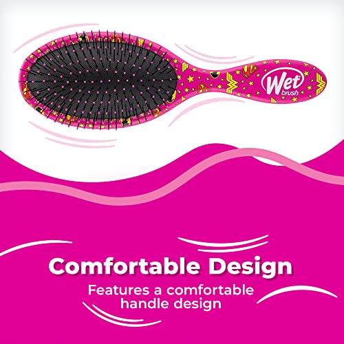 Wet Brush Original Detangler Justice League Wonder Woman, Batgirl, Supergirl