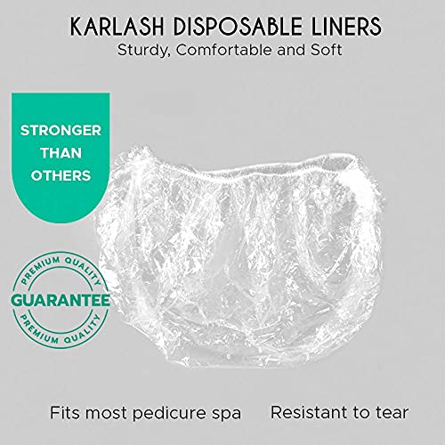 PandaSpa by Karlash Ultra Premium Spa Disposable Liners One Size Fits most Pedicure Spa 500pcs