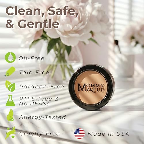 Mommy's Little Helper Concealer in Bright Eyed (Light) - Under Eye Concealer, Face Coverup, Eyeshadow Base | Stays On All Day, Covers Dark Circles, Blemish & Bruises by Mommy Makeup
