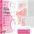 58 PCS Wax Strips - 38 Facial & 20 Body Waxing Kit for Women¡¯ s Hair Removal,Wax Strips for Face,Eyebrow,Body, Arms, Legs, Chest, Back, Bikini/Brazilian Waxing Strips & 4Calming Oil Wipes