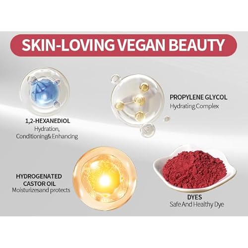 Peel Off Lip Stain Lip Liner ? Waterproof Tattoo Lip Tint, Long Lasting Smudge-Proof Transfer-Proof, Highly Pigmented Precision Lip Liner for Full Lips(01 Strawverry Kiss)
