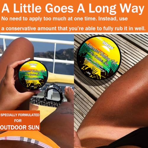 intensive tanning gel mango, tanning gel for outdoor sun, 200g