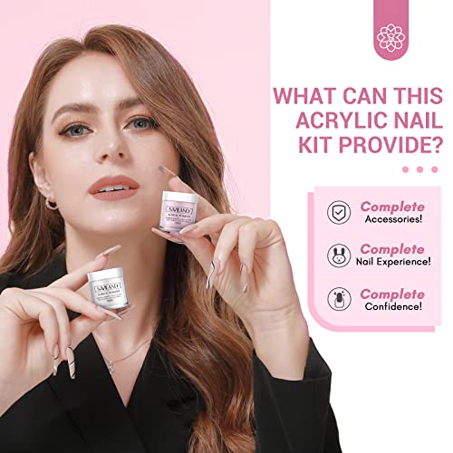 SAVILAND Acrylic Nail Kit with Nail Forms
