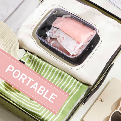 ASEVAT 3 oz Leak Proof Empty Squeeze Pouches, Refillable Travel Size Containers, Portable Liquid Pouches for Travel, Stand Up Pouch,TSA Approved (Pink+Purple, 12 pack)