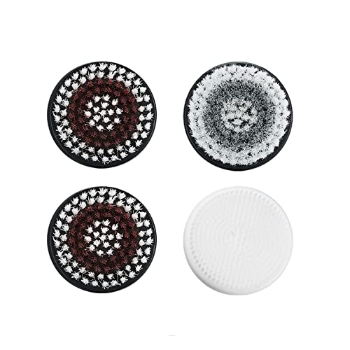 4 Replacement Brush Heads for Model OR-9088 Facial Cleansing Brush Deep Pore Cleansing Gentle Exfoliating & Remove Blackhead Acne Exfoliating Soft Head Set