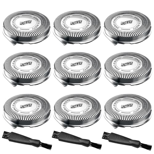 SH30 Replacement Heads for Philips Norelco 3000 Replacement Blades, Series 3000 Replacement Heads for Philips Norelco Sh30 3000/2000/1000/S1560/3900/3600/2400 & Powertouch Models, 9pack