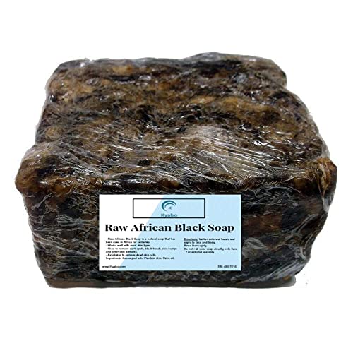 Raw African Black Soap 10 lb. - 100% Pure Natural Organic From Ghana | Body Wash, Face Cleanser, Hair & Soap Bulk
