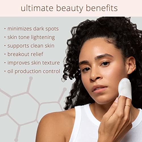 Coffeeface Anti-Aging Moisture Pads with Exfoliation and Hydration | 3-in-1 Textured Skin Treatment | Hypoallergenic for All Skin Types | 16 Count |