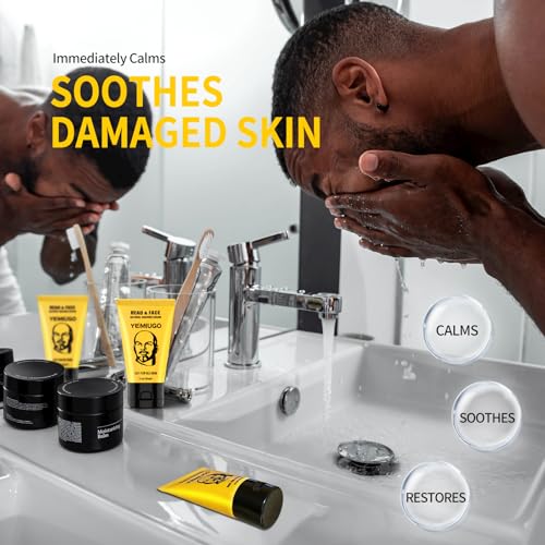 Bee Shaving Cream, Light Smooth Bee Shaving Cream Healing, Suitable for Shaving Moisturizing Skin Smooth and Quick Repair Face and Head Razor Burn Treatment and Baldness Moisturizer -1 Fl Oz, 1 bottle