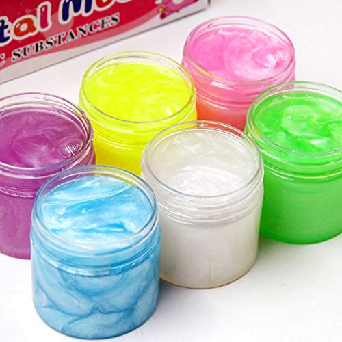TUZAZO 48 Pack 6 Oz Plastic Jars with White Lids, 6oz Small Plastic Containers with Lids for Cosmetic Makeup Beauty Products, Slime, Sample, Travel, BPA Free | Wide Mouth | Refillable