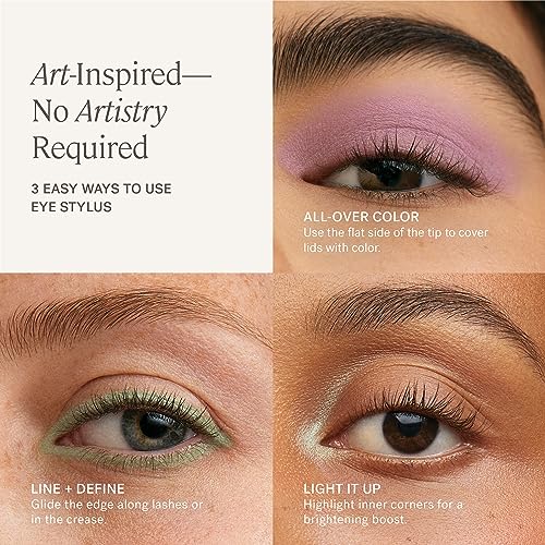 ILIA - Eye Stylus Shadow Stick | Rich, Blendable Pigment | Waterproof, Sweatproof, Crease-Resistant, Up To 12-Hour Wear | Clean, Safe for Sensitive Eyes, Vegan (Jubilee)