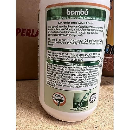 Silicon Mix Bambu Shampoo 16oz & Treatment & Leave-in 8oz & Polisher 4oz "Set"
