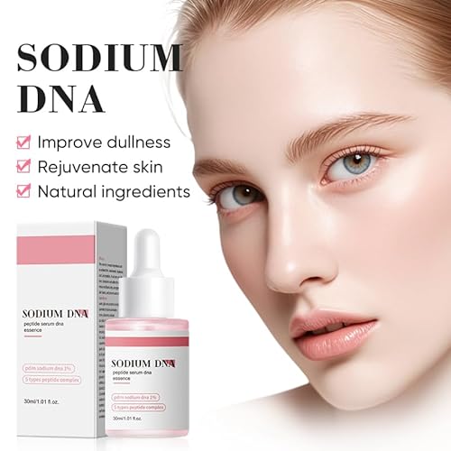 Sodium DNA Peptide Serum, Pink glow serum, Peptide, Niacinamide, Hydrating & Moisturizing & Firming, Uneven Skin Tone