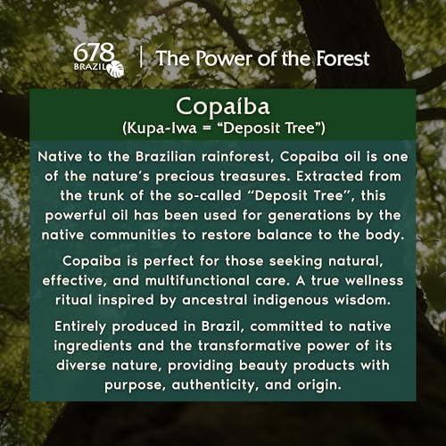 678Brazil Sensitive Skin Moisturizer - Supports the Skin¡¯s Protective Barrier - Copaiba, Passion Fruit, Hyaluronic Acid - 17.63 Oz