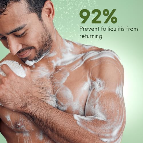ABERA Folliculitis BHA Shower Gel, High-Performance Folliculitis Body Wash, Wild Bitter Melon Extract, Reduces Back Acne & Hyperkeratosis, 2 Boxes + Gift Grapefruit Shampoo for Hair Loss