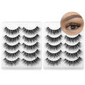 Eyelashes Lashes False Eyelashes Natural Eyelashes Wispy Lashes Mink Lashes False Eyelashes Natural 10 Pairs Frihappy Lashes DW8