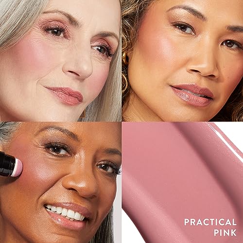LAURA GELLER NEW YORK Serum Blush Cheek Tint Duo: Practical Pink and Poppy Peach
