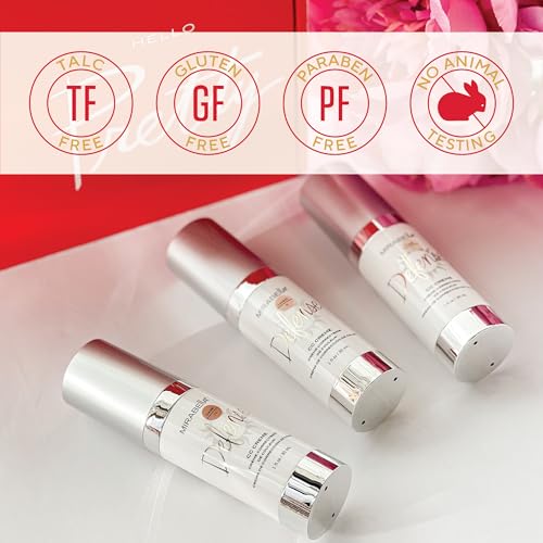 Mirabella Defense CC Creme Full Coverage Foundation with SPF 20, CC Cream Foundation with Sunscreen & Hyaluronic Acid, Oil Control with Salicylic Acid - Dark