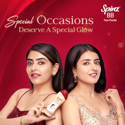 Spinz BB Talc, instant glow cover spots & blemishes 100g